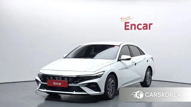 Hyundai The New Avante (CN7) 2024 Белый из Кореи