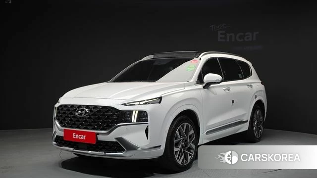 Hyundai The New Santa Fe 2021 Белый из Кореи