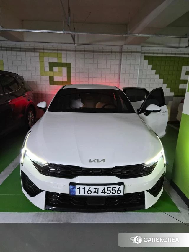 Kia The New K5 3rd generation 2025 Белый из Кореи