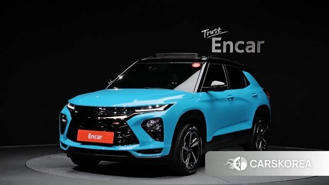 Chevrolet (GM Daewoo) Trailblazer 2021 Синий из Кореи