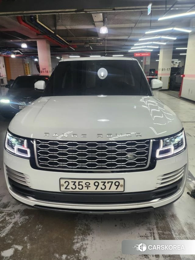 Land Rover Range Rover 4th Generation 2020 Белый из Кореи