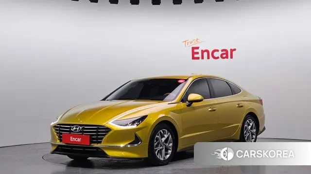 Hyundai Sonata (DN8) 2019 Желтый из Кореи