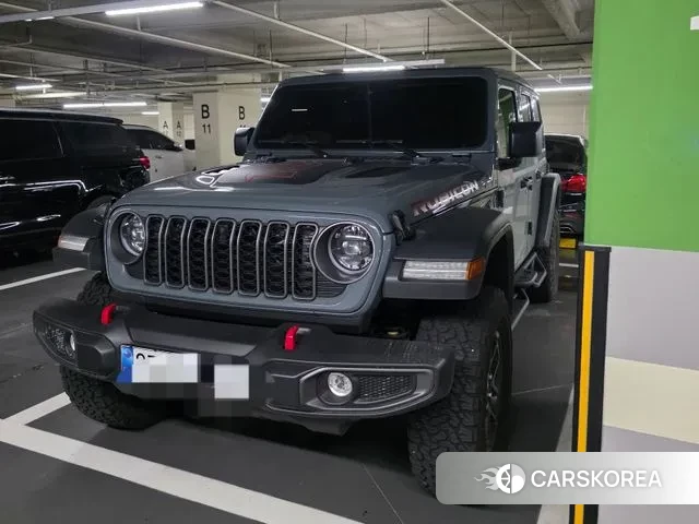 Jeep Wrangler (JL) 2025 Небесно-голубой из Кореи