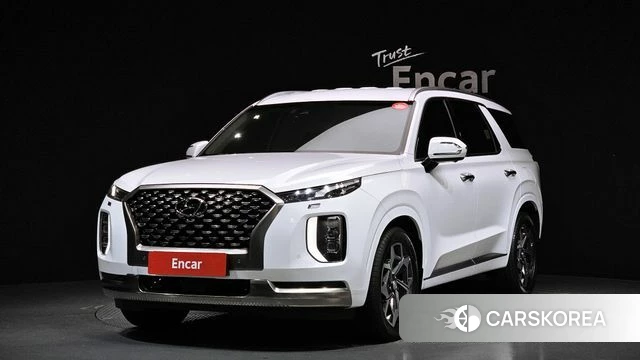 Hyundai Palisade 2021 Белый из Кореи