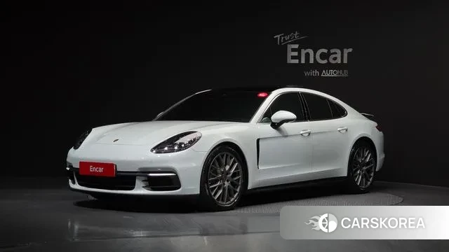 Porsche Panamera (971) 2018 Белый из Кореи