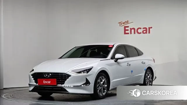 Hyundai Sonata (DN8) 2020 Белый из Кореи