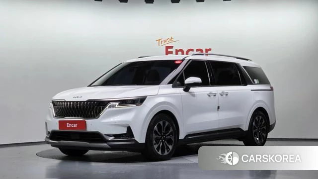 Kia Carnival 4th generation 2023 Белый из Кореи