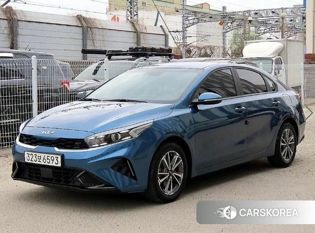 Kia The New K3 2nd generation 2021 Синий из Кореи