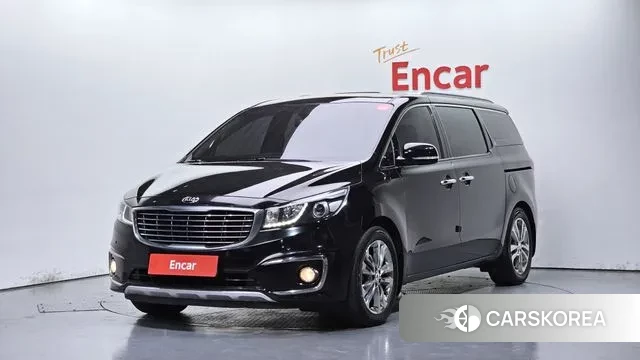 Kia All New Carnival 2018 Черный из Кореи