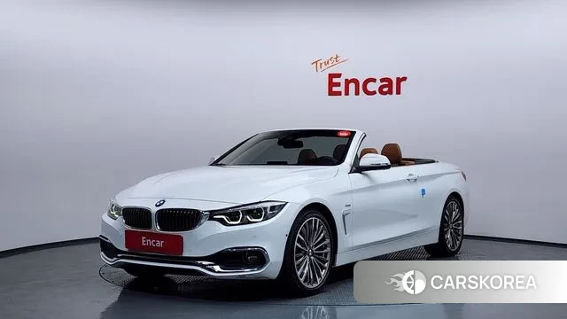 BMW 4 Series (F32) 2018 Белый из Кореи