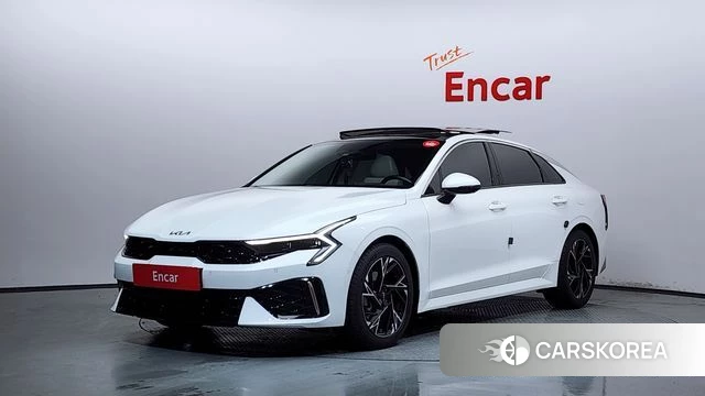 Kia The New K5 Hybrid 3rd generation 2023 Белый из Кореи