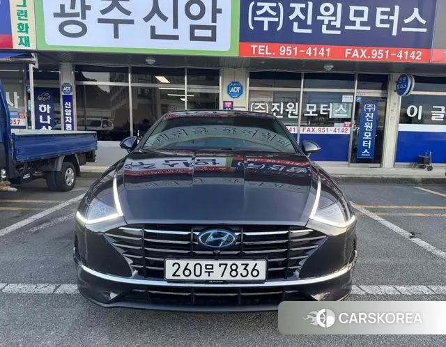 Hyundai Sonata (DN8) 2020 Синий из Кореи
