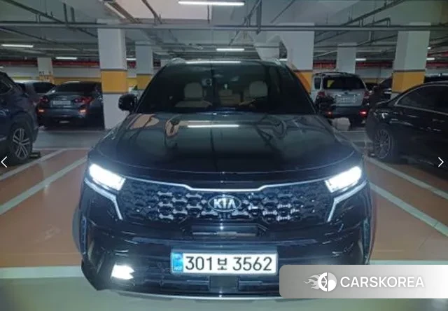 Kia Sorento 4th Generation 2021 Черный из Кореи