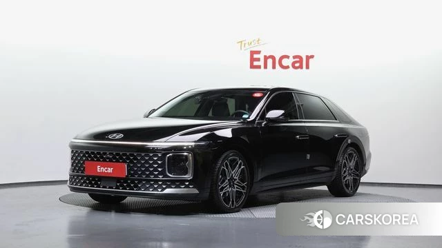 Hyundai Grandeur Hybrid (GN7) 2023 Черный из Кореи