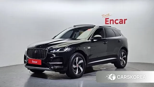 Jaguar F-PACE 2023 Черный из Кореи