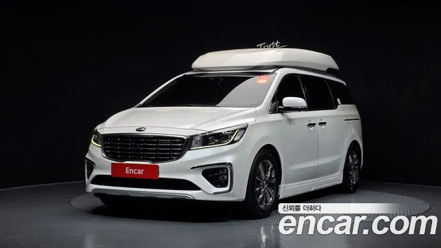 Kia The New Carnival 2019 Белый из Кореи