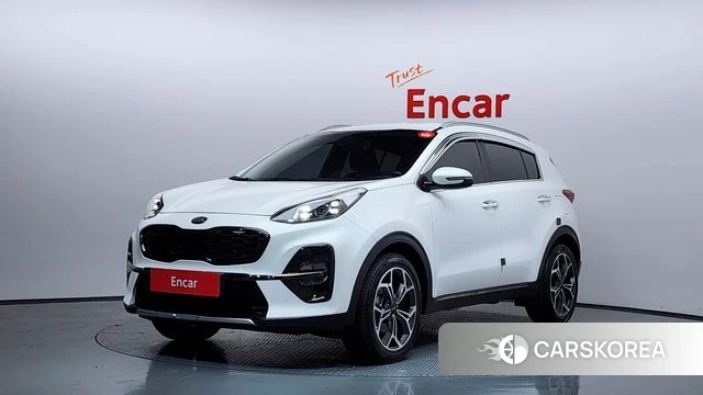 Kia Sportage The Bold 2019 Белый из Кореи