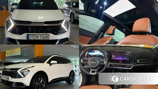 Kia Sportage 5th Generation 2022 Белый из Кореи
