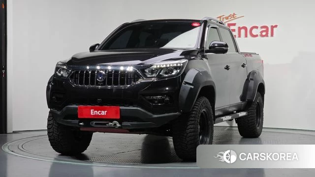 Ssangyong Rexton Sports Cannes 2021 Черный из Кореи