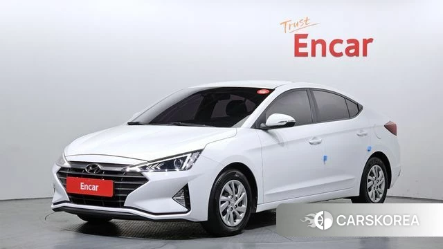 Hyundai The New Avante AD 2019 Белый из Кореи
