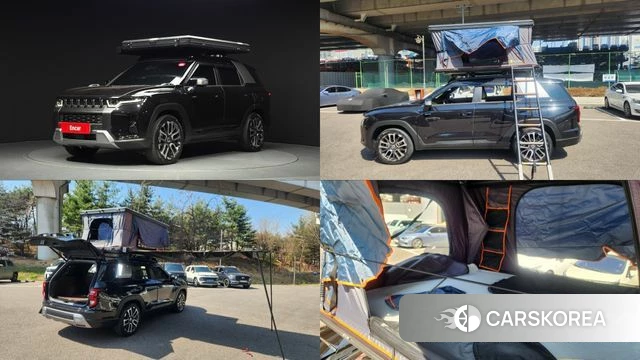 Ssangyong Torres 2023 Черный из Кореи