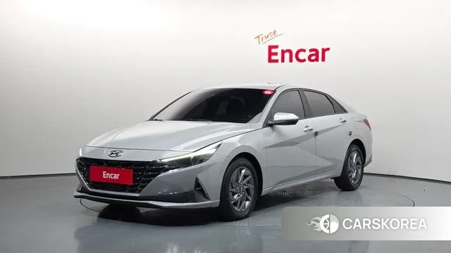 Hyundai Avante (CN7) 2020 Серебристо-серый из Кореи
