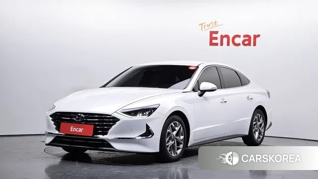 Hyundai Sonata (DN8) 2019 Белый из Кореи