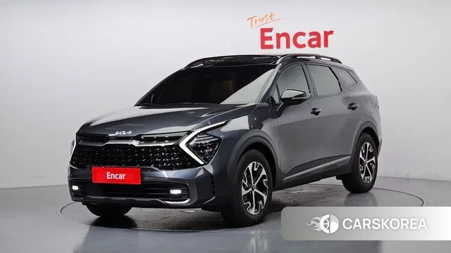 Kia Sportage 5th Generation Hybrid 2023 Серый из Кореи