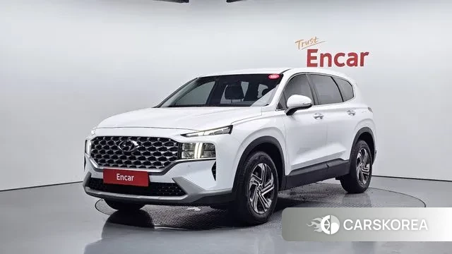 Hyundai The New Santa Fe 2021 Белый из Кореи