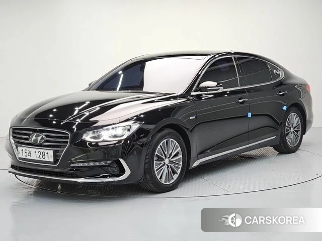 Hyundai Grandeur IG Hybrid 2019 Черный из Кореи