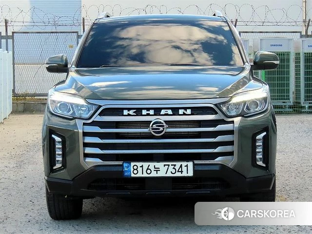 Ssangyong The New Rexton Sports Cannes 2022 Темно-зеленый из Кореи