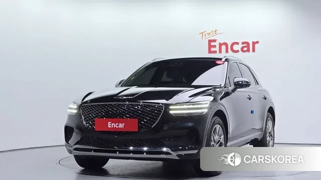 Genesis GV70 2022 Черный из Кореи