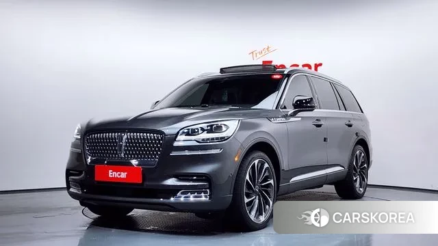 Lincoln Aviator 2nd generation 2020 Серый из Кореи