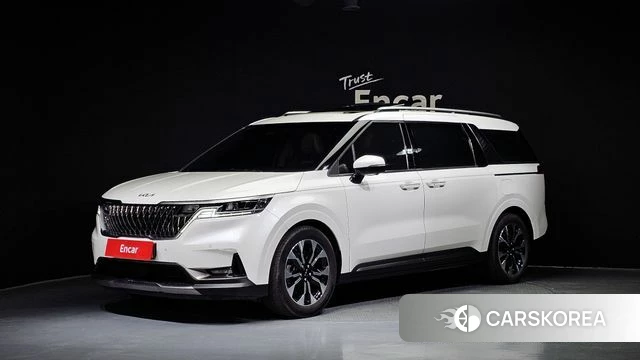 Kia Carnival 4th generation 2021 Белый из Кореи