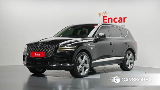 Genesis GV80 2022 Черный из Кореи