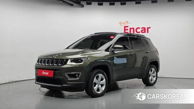 Jeep Compass 2nd Generation 2019 Светло-зеленый из Кореи