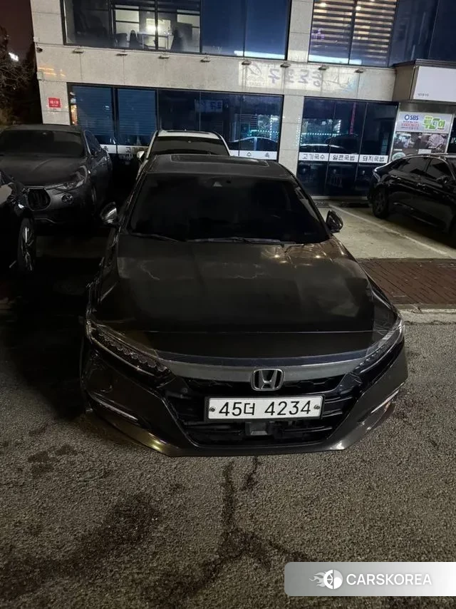 Honda Accord 10th Generation 2019 Черный из Кореи