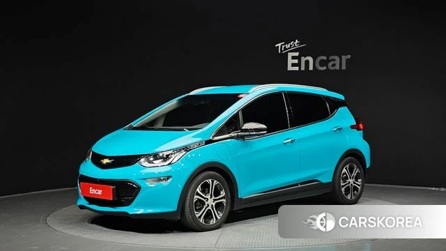 Chevrolet (GM Daewoo) Bolt EV 2021 Синий из Кореи