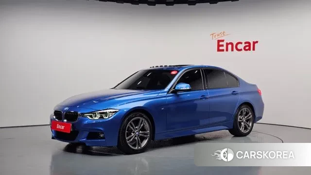BMW 3 Series (F30) 2018 Синий из Кореи