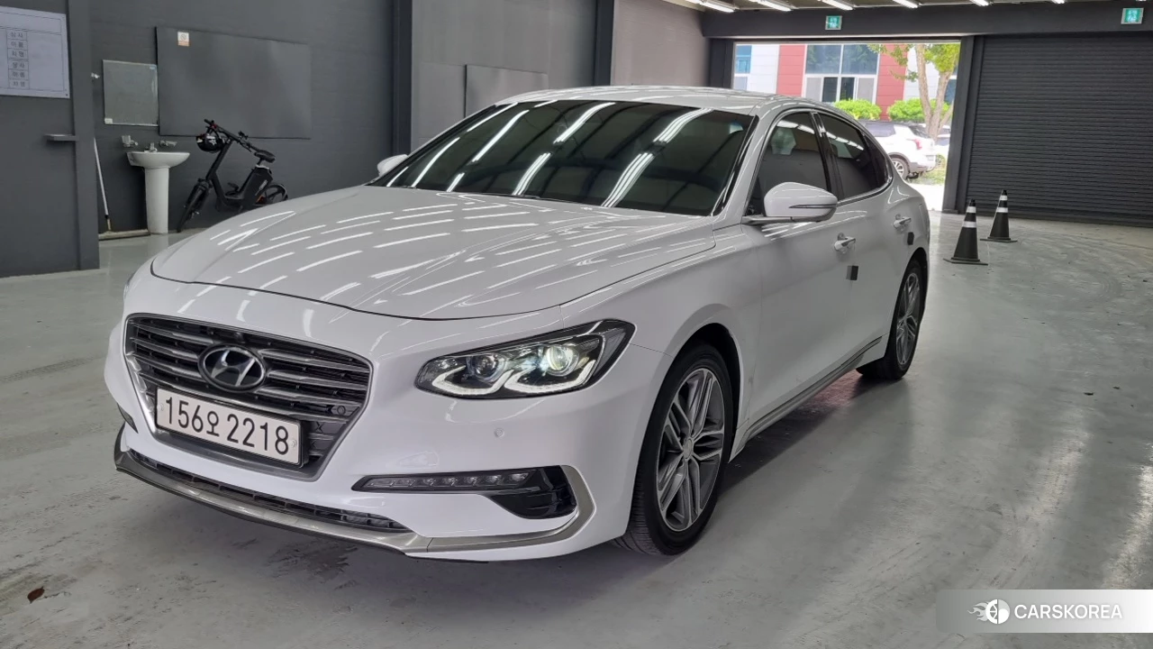 Hyundai Grandeur IG 2018 Белый из Кореи
