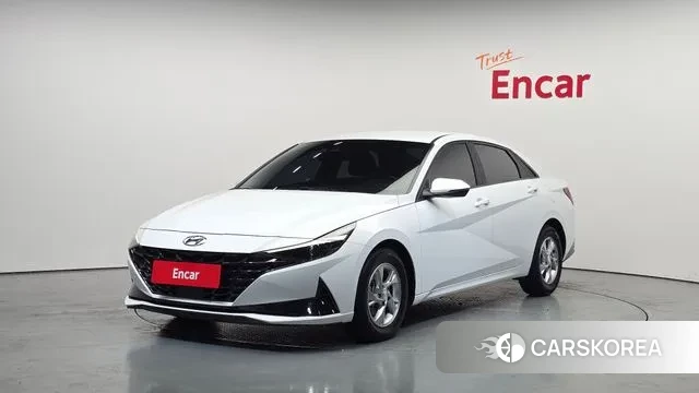 Hyundai Avante (CN7) 2020 Белый из Кореи