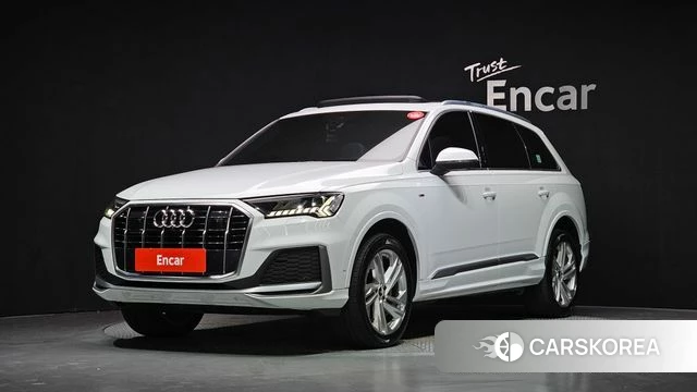 Audi Q7 (4M) 2022 Белый из Кореи