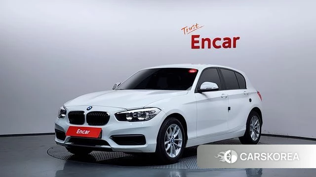 BMW 1 Series (F20) 2018 Белый из Кореи