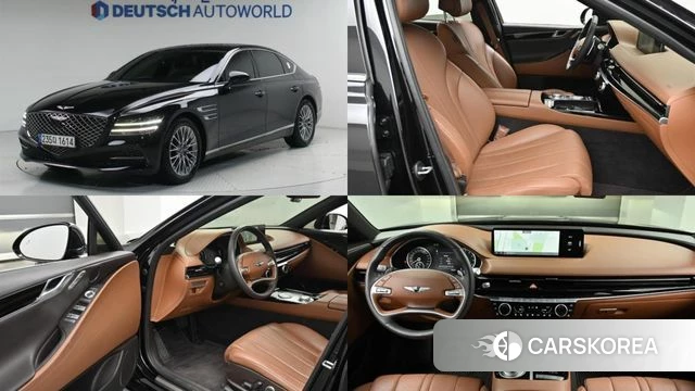 Genesis G80 (RG3) 2021 Черный из Кореи