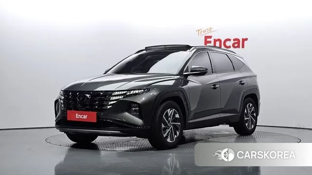 Hyundai Tucson Hybrid (NX4) 2021 Серый из Кореи