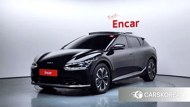 Kia EV6 2023 Черный из Кореи