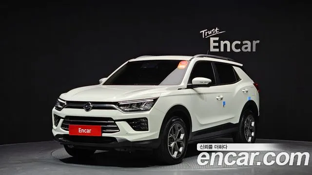 Ssangyong Beautiful Korando 2022 Белый из Кореи