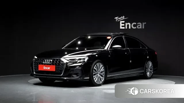 Audi A8 (D5) 2022 Черный из Кореи