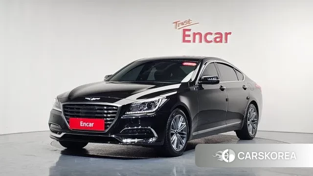 Genesis G80 2018 Черный из Кореи