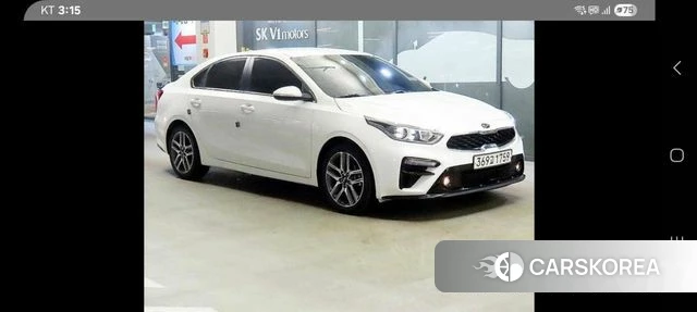 Kia Come New K3 2019 Белый из Кореи